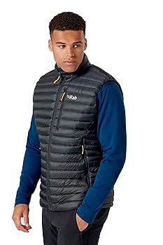 Rab マイクロダウンベスト MICROLIGHT VEST Rab Men's Microlight Vest - 700-Fill Lightweight Down Gilet